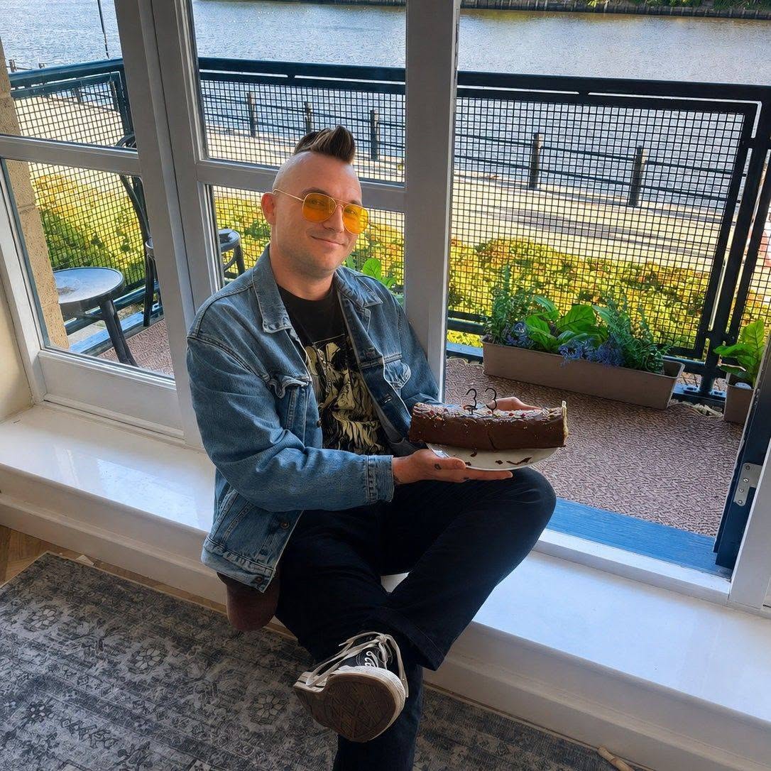 Natalie bought me a cake!